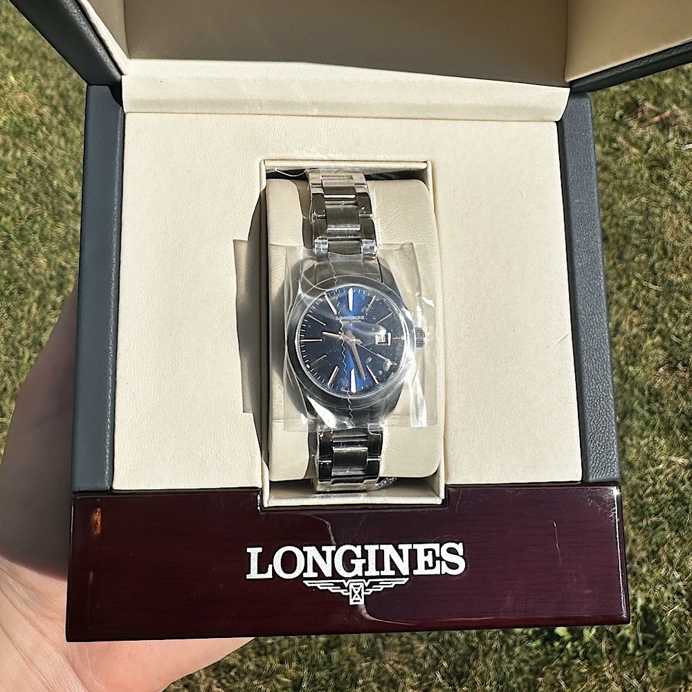 COPY - LONGINES
Conquest Classic Blue Dial Stainless Steel Women's Watch L2.286…